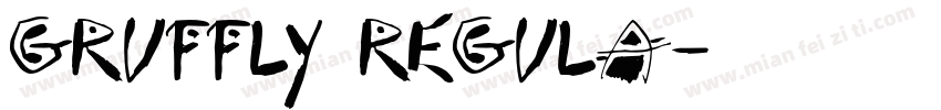 Gruffly Regula字体转换